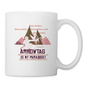 Arrowtag Tir à l’arc - Mug blanc - blanc - Droite