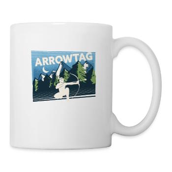 Arrowtag Tir à l’arc - Mug blanc - blanc - Droite