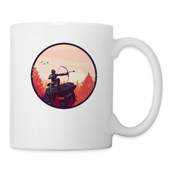 Arrowtag Tir à l’arc - Mug blanc - blanc - Droite
