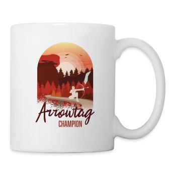 Arrowtag Champion - Tasse - Weiß - Rechts