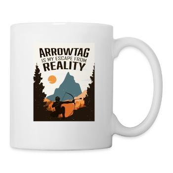 Arrowtag, Tir à l’arc - Mug blanc - blanc - Droite