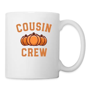 Cousin Crew Matching Family Halloween Outfit Cute - Mug - white - Right