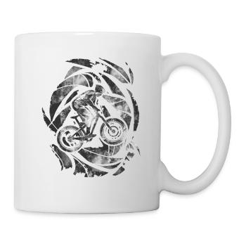 Grunge Descente - Mug blanc - blanc - Droite