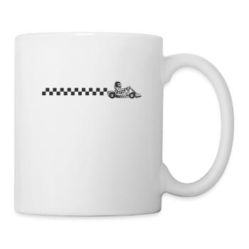 Go Kart Hobby Racing Car Track - Mug - white - Right