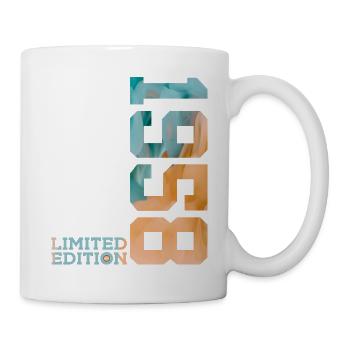 68TH BIRTHDAY LIMITED EDITION 1958 - Mug - white - Right