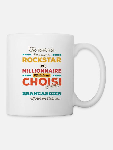 Stretcher-bearer - Mug - white