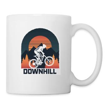 Downhill Mountain Bike - Mug - white - Right