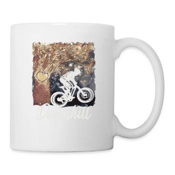 Downhill Mountain Bike - Mug - white - Right