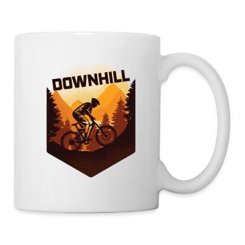 Downhill Mountain Bike - Mug - white - Right