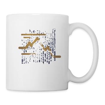 Downhill Mountain Bike - Mug - white - Right