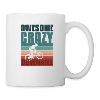 Retro Downhill - Mug - white - Right
