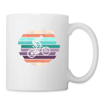 Retro Downhill - Mug - white - Right