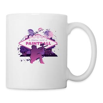 Fabulous world of paintball - Mug - white - Right