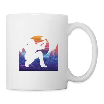 Vaporwave Paintball - Tasse - Weiß - Rechts