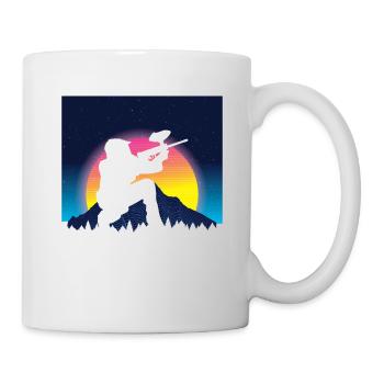 Vaporwave Paintball - Tasse - Weiß - Rechts