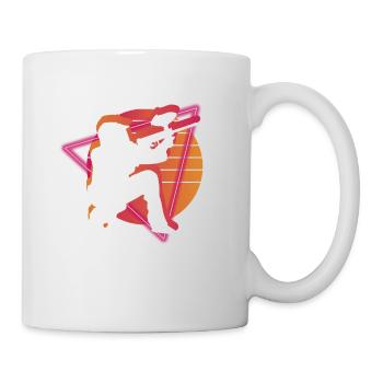 Vaporwave Paintball - Tasse - Weiß - Rechts
