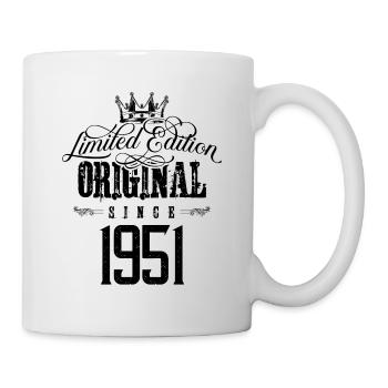 Édition limitée 1951 - Mug blanc - blanc - Droite