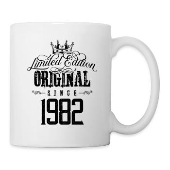 Édition limitée 1982 - Mug blanc - blanc - Droite