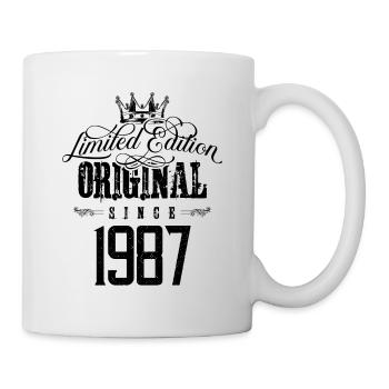 Édition limitée 1987 - Mug blanc - blanc - Droite