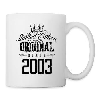 2003 limited edition - Tasse - Weiß - Rechts
