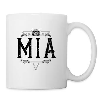 Nom mia - Mug blanc - blanc - Droite