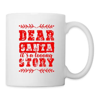 Dear Santa Christmas - Mug - white - Right
