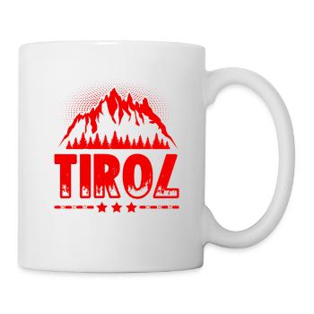 Tyrol Autriche - Mug blanc - blanc - Droite