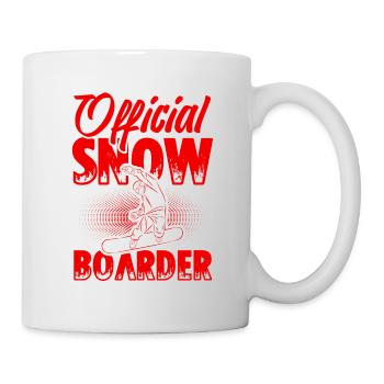 Official Snowboarder - Mug - white - Right