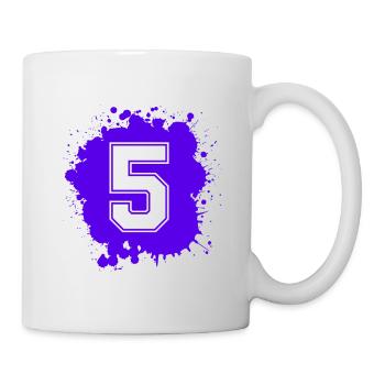 5 Number of blobs - Mug - white - Right