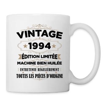 Vintage 1994 Édition Limitée - Mug blanc - blanc - Droite