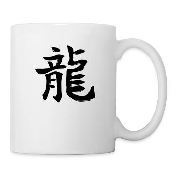 Drache Chinesisches Sternzeichen - Tasse - Weiß - Rechts