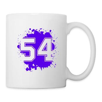 54 Nombre d’objets blob - Mug blanc - blanc - Droite