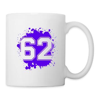 62 Nombre d’objets blob - Mug blanc - blanc - Droite