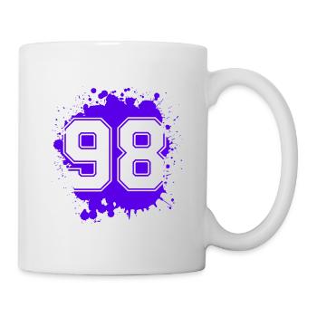 98 Nombre de Kklecks - Mug blanc - blanc - Droite