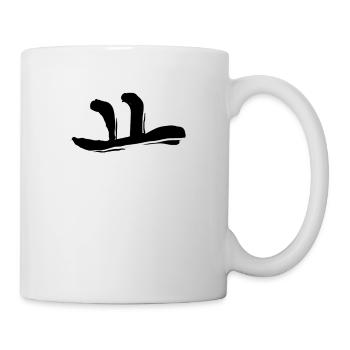 Lettre coréenne Yo - Mug blanc - blanc - Droite