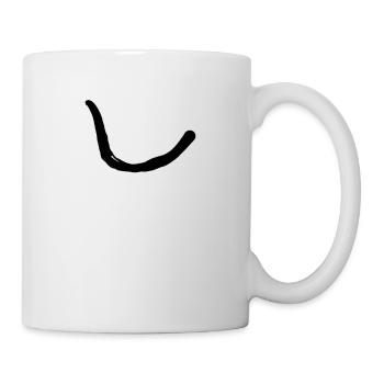 Korean letter N - Mug - white - Right
