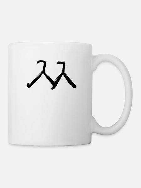 Korean letter - Mug - white