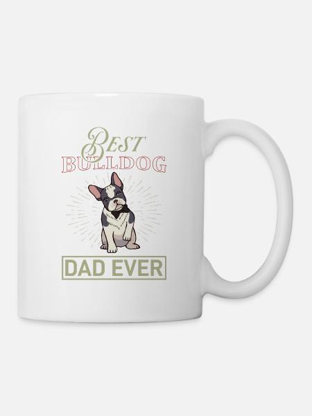 Best Bulldog Dad - Mug - white