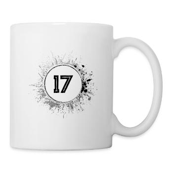 17 Nombre d’objets blob - Mug blanc - blanc - Droite