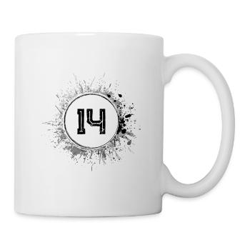 14 Nombre d’objets blob - Mug blanc - blanc - Droite