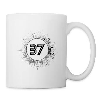 37 Nombre d’objets blob - Mug blanc - blanc - Droite