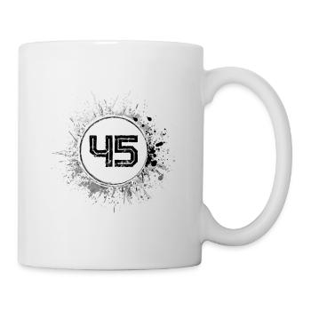 45 Nombre d’objets blob - Mug blanc - blanc - Droite
