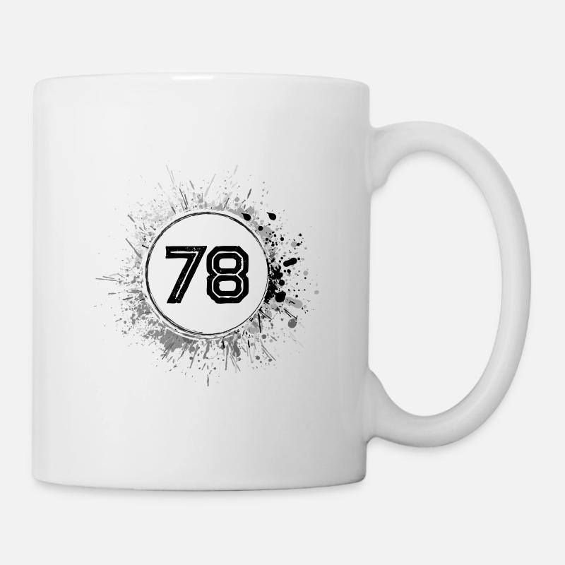 78 Nombre d’objets blob - Mug blanc - blanc