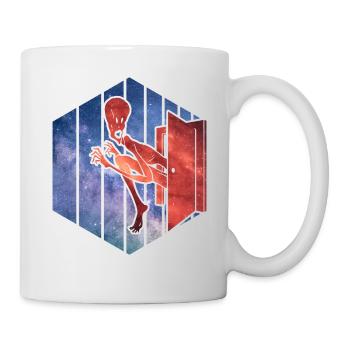 Alien - Tasse - Weiß - Rechts
