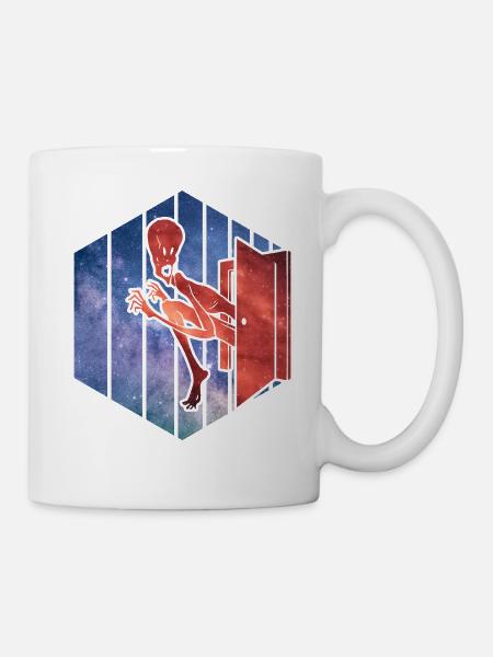 Alien - Tasse - Weiß