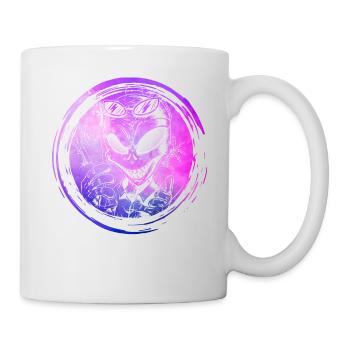 Alien - Tasse - Weiß - Rechts