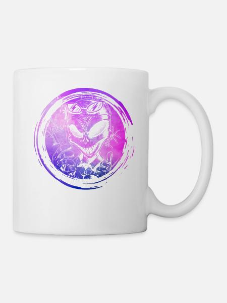 Alien - Tasse - Weiß