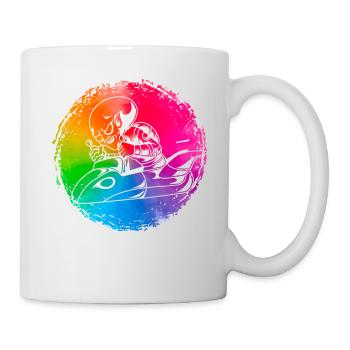 Alien - Tasse - Weiß - Rechts