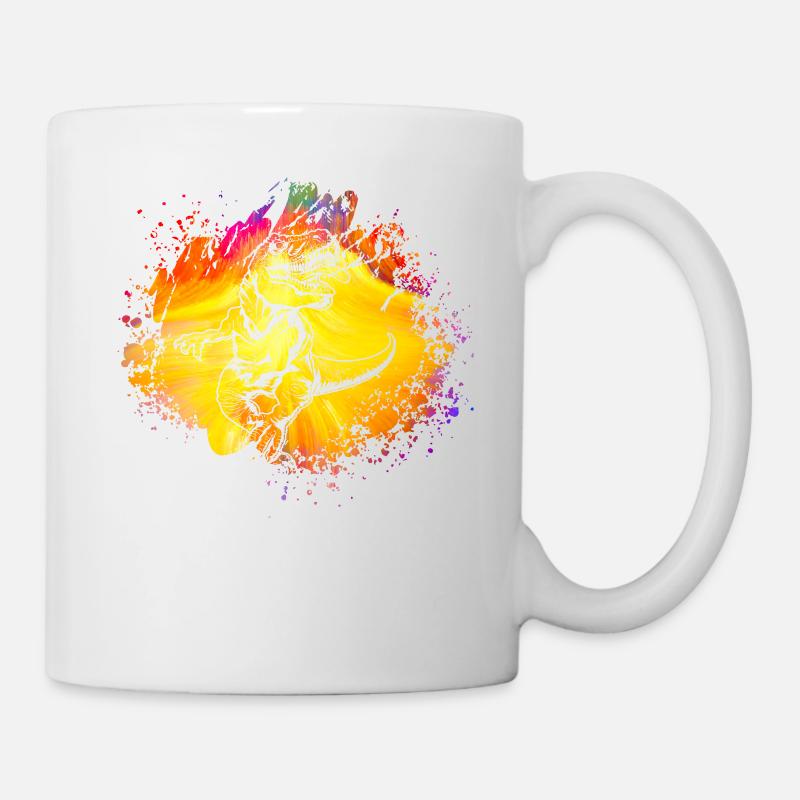 Dinosaurier - Tasse - Weiß