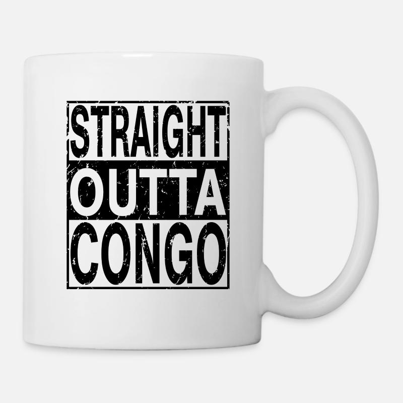 Congo Tout droit sorti du Congo - Mug blanc - blanc
